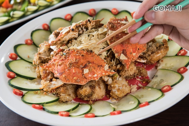 避風塘炒花蟹(時價)