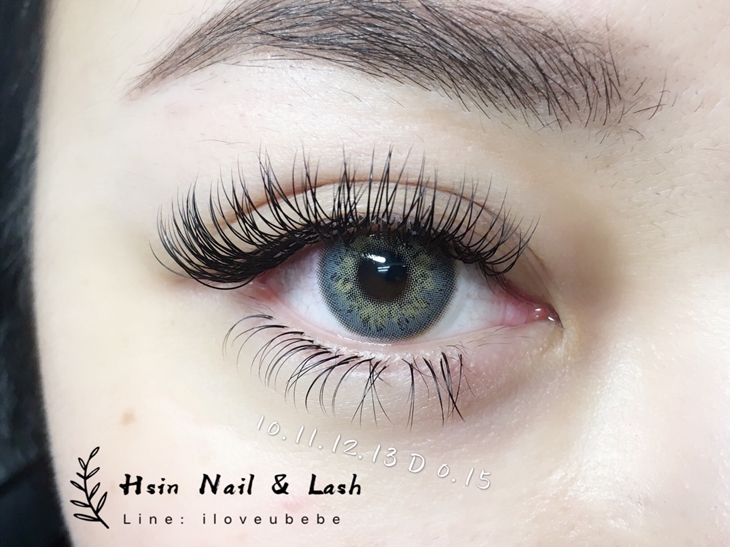 3D睫毛接到滿