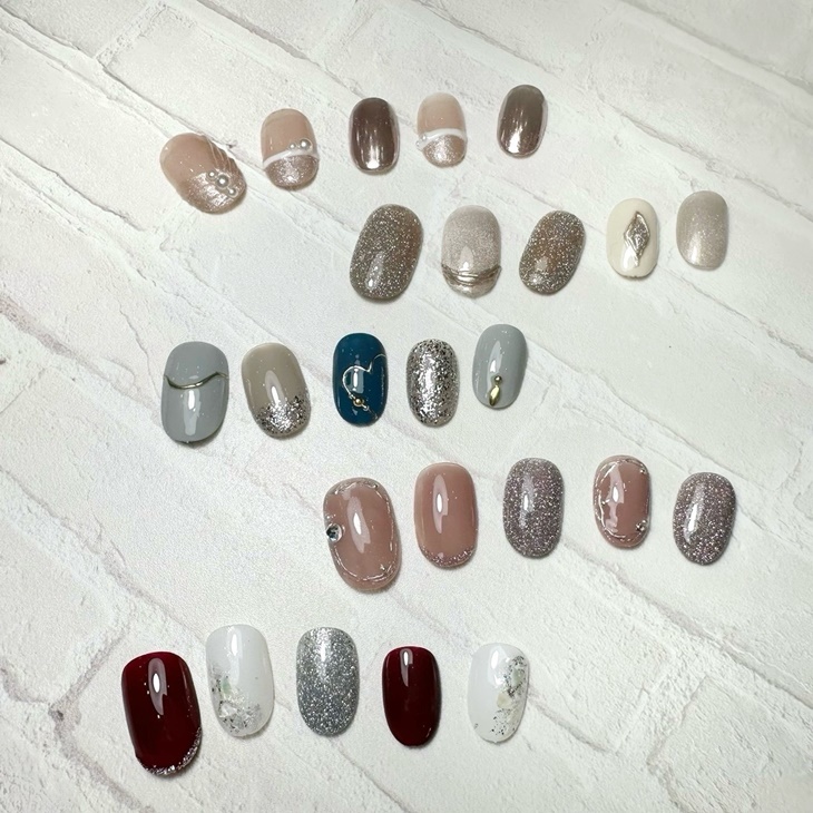 設計款凝膠美甲