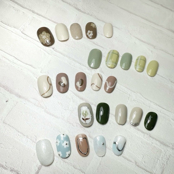 設計款凝膠美甲