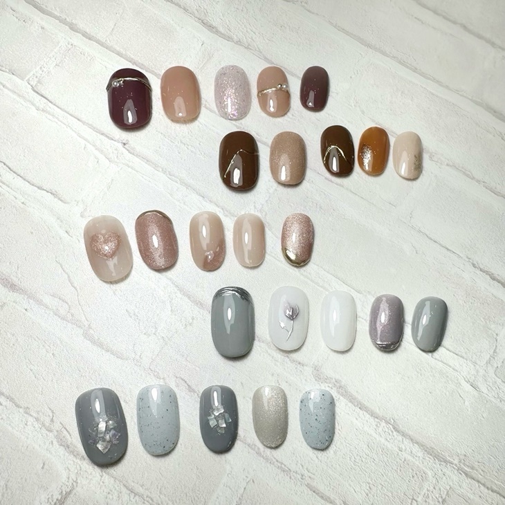 設計款凝膠美甲