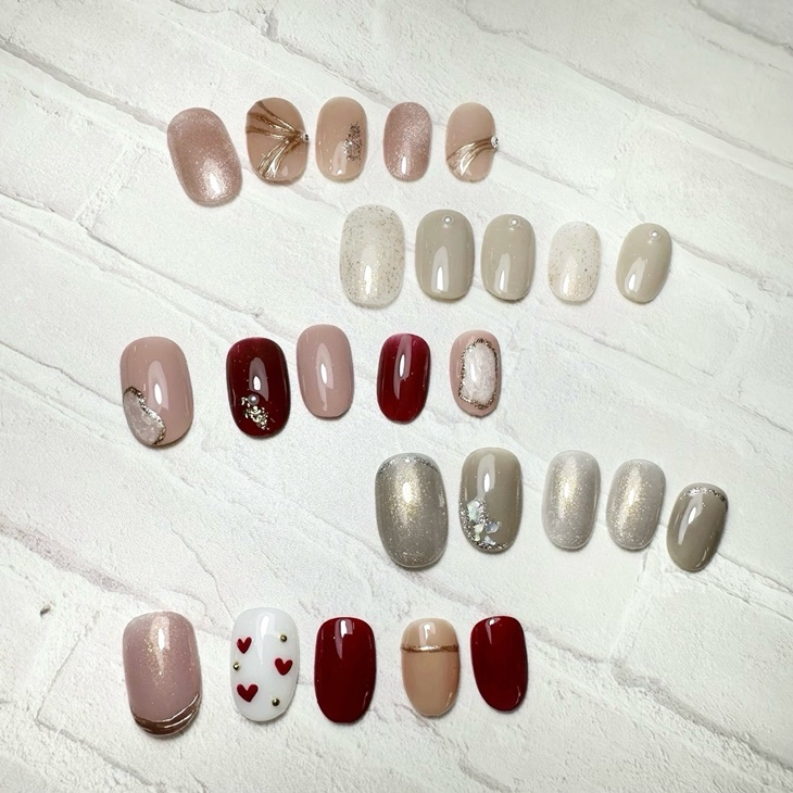 設計款凝膠美甲