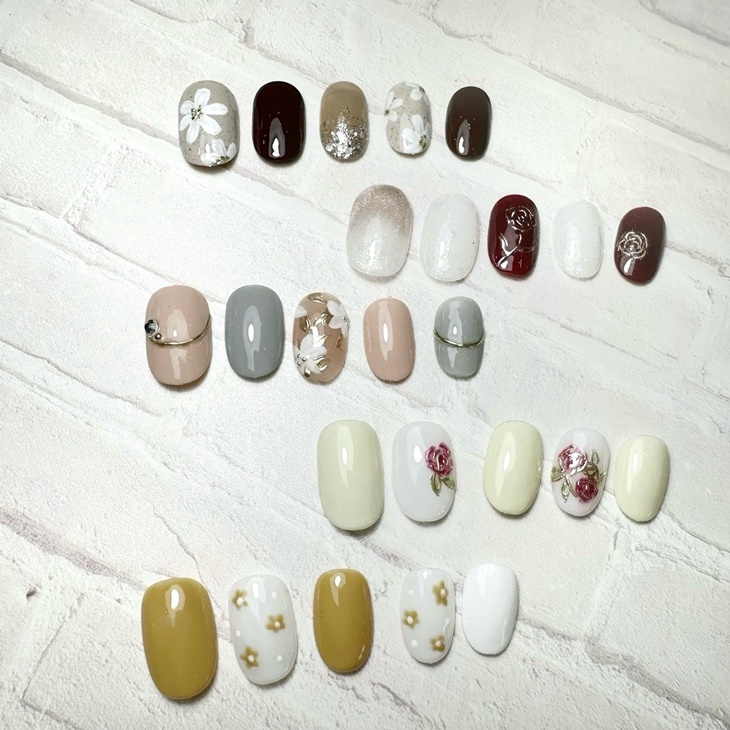 設計款凝膠美甲