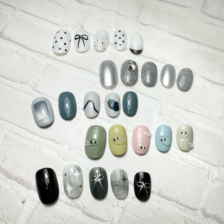 設計款凝膠美甲