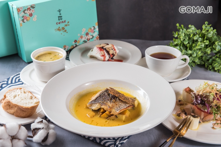 原價540的魚料理套餐