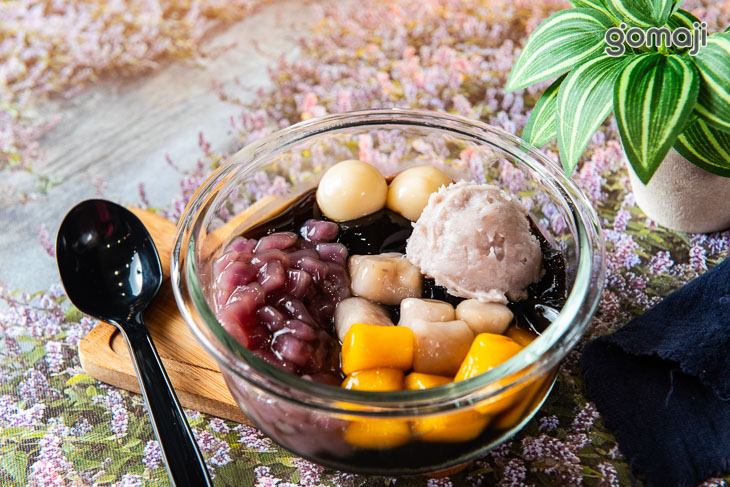 綜合嫩仙草自由配/芋泥/芋圓/蕃薯圓/紫薯粉角/日式白玉