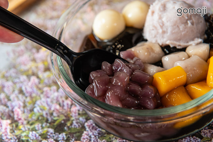 綜合嫩仙草自由配/芋泥/芋圓/蕃薯圓/紫薯粉角/日式白玉