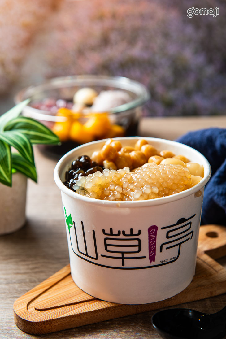 綜合宇治未茶凍/西米露/珍珠/小湯圓/雪蓮