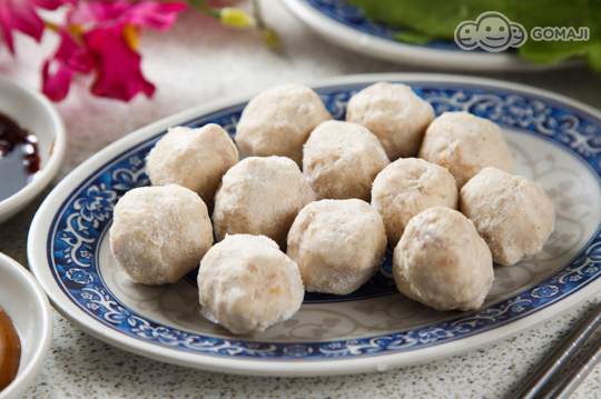 鸭肉丸 /冻豆腐