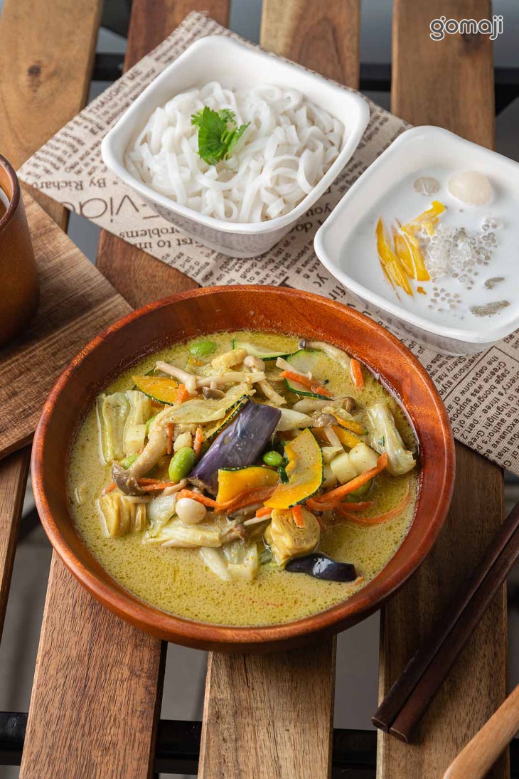 泰式精華蔬食套餐