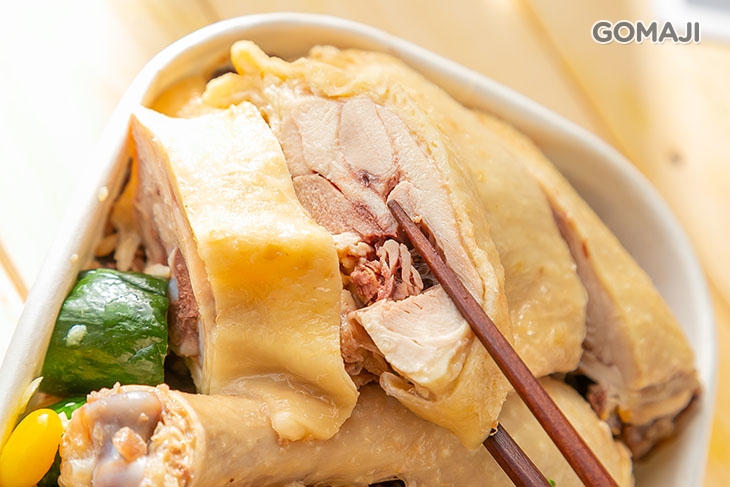 肌情超嫩花雕雞腿飯  