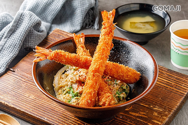 炸蝦丼(3隻)