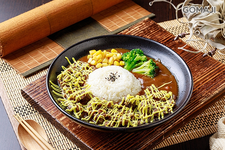 雙倍牛肉咖哩-法式蜂蜜芥末套餐
