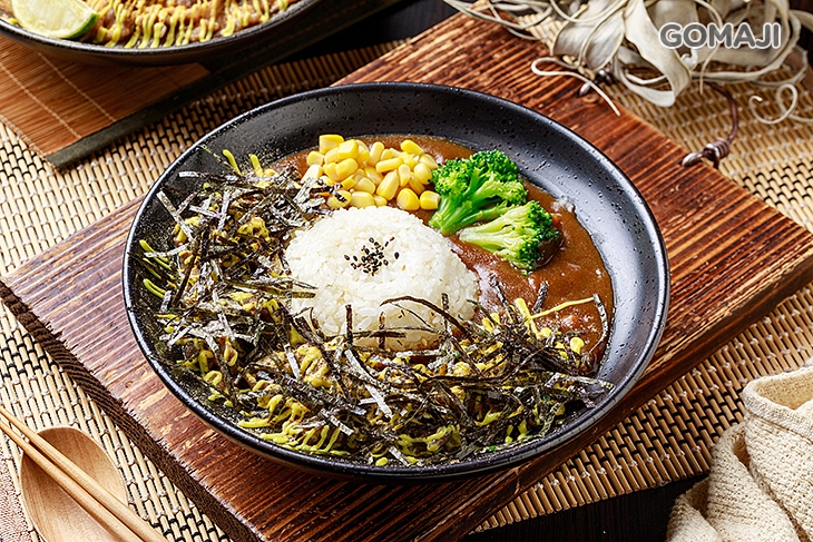 雙倍牛肉咖哩-芥末海苔套餐