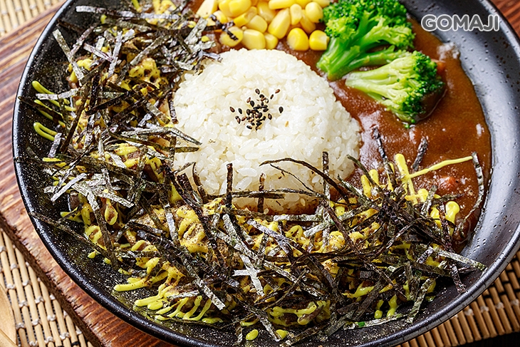 雙倍牛肉咖哩-芥末海苔套餐