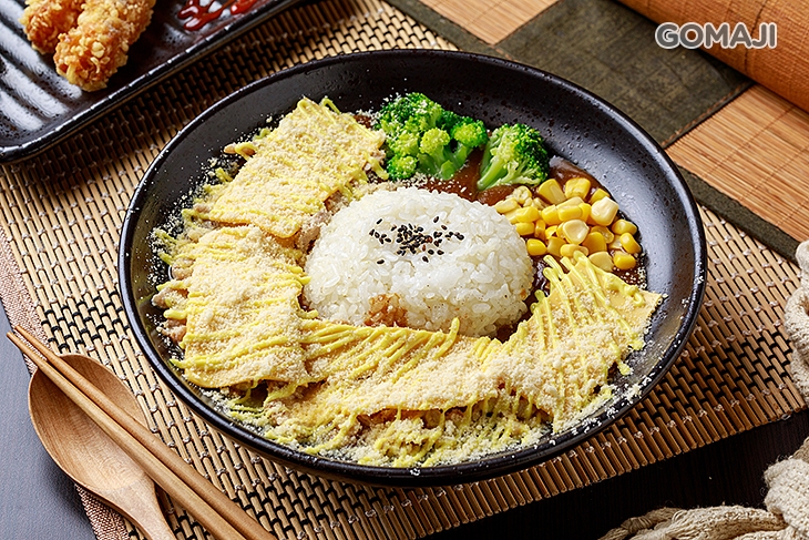 雙倍豬肉咖哩-招牌起司套餐