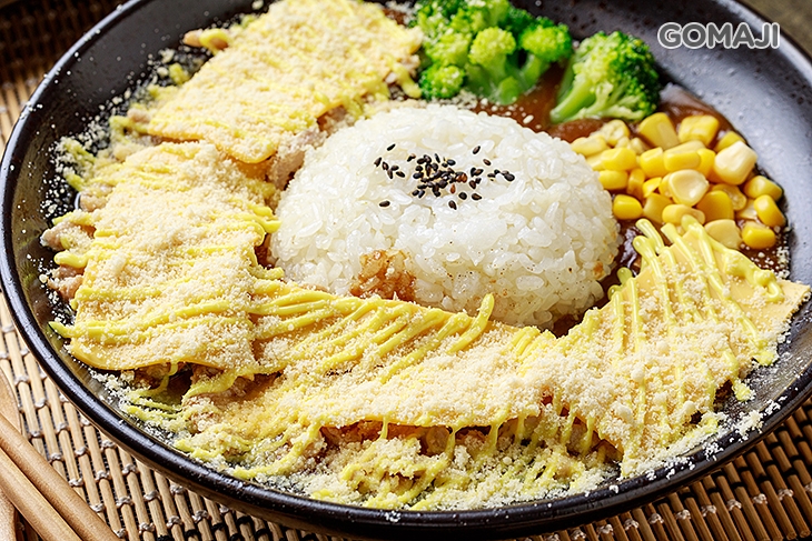 雙倍豬肉咖哩-招牌起司套餐