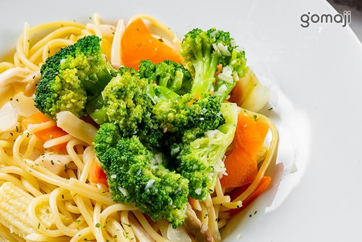 清炒時蔬義大利麵