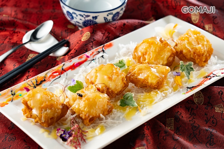 百香果鮮蝦油條