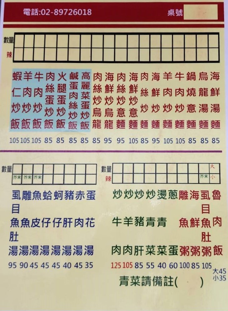 鍋燒意麵無刺虱目魚肚粥(炒飯,炒麵)