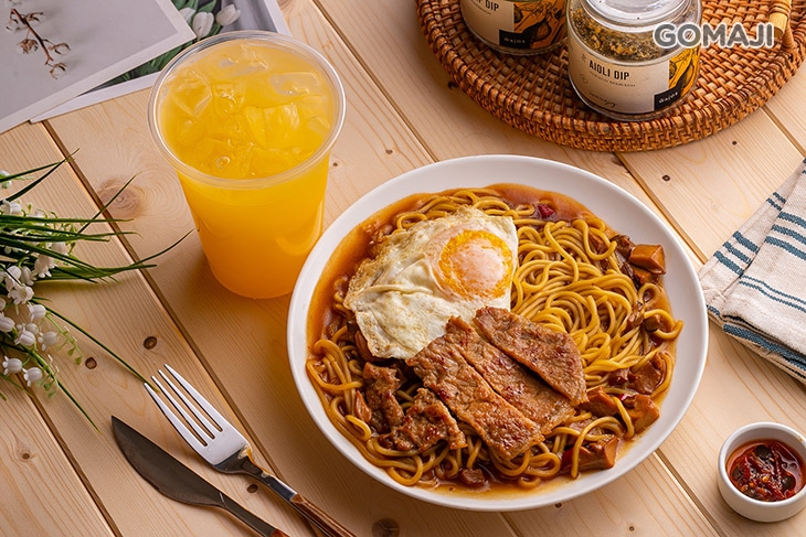 杏鮑菇麵套餐