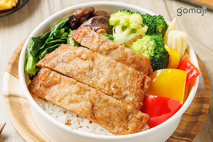 素鐵路豬排蓋飯