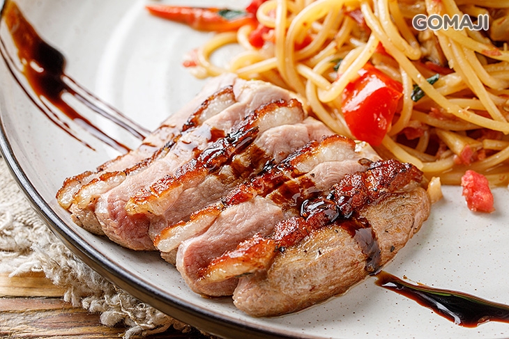 輕辣味櫻桃鴨義大利麵