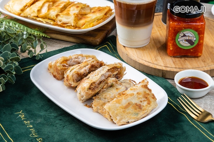 芋泥肉鬆捲餅