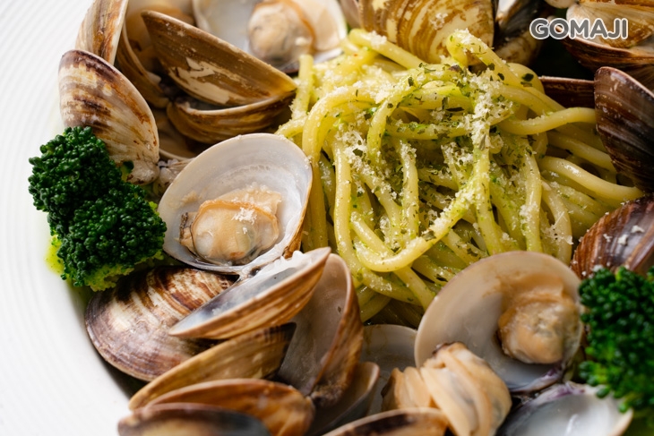 多汁8兩蛤蠣奶青義大利麵