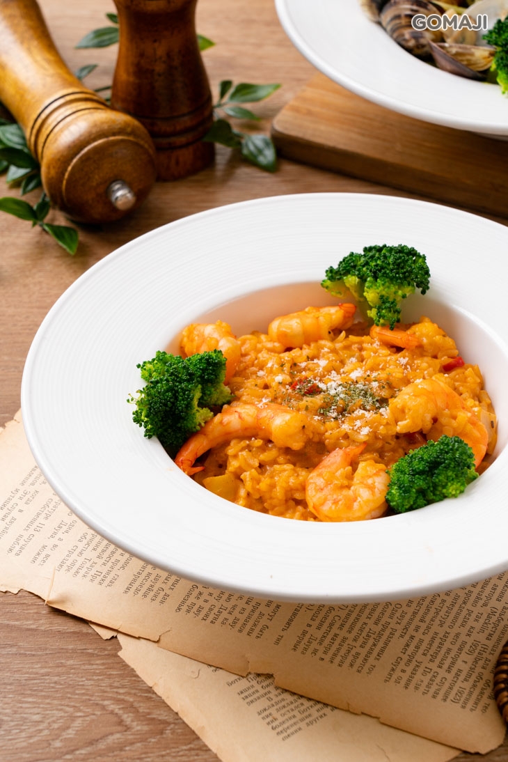 手撥蝦仁蝦醬燉飯+B套餐