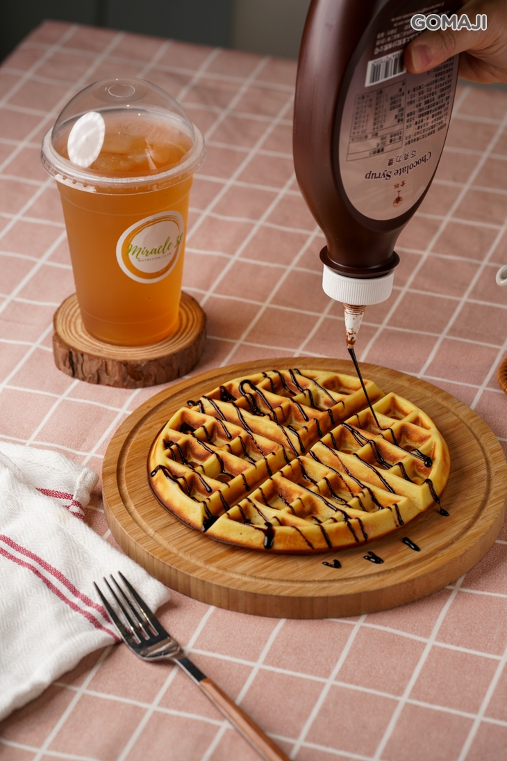 QQ鬆餅巧克力+原味草本代謝茶 