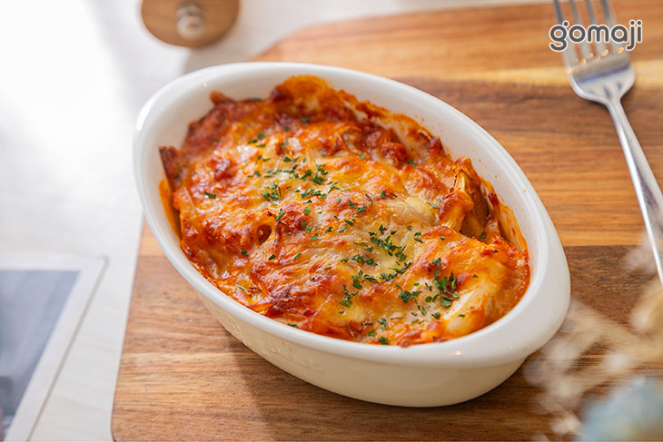 番茄馬薩拉焗高麗菜