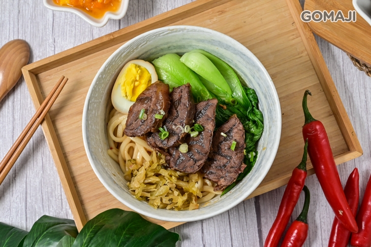 醬燒牛腱心拌麵