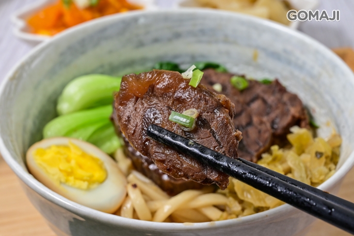 醬燒牛腱心拌麵