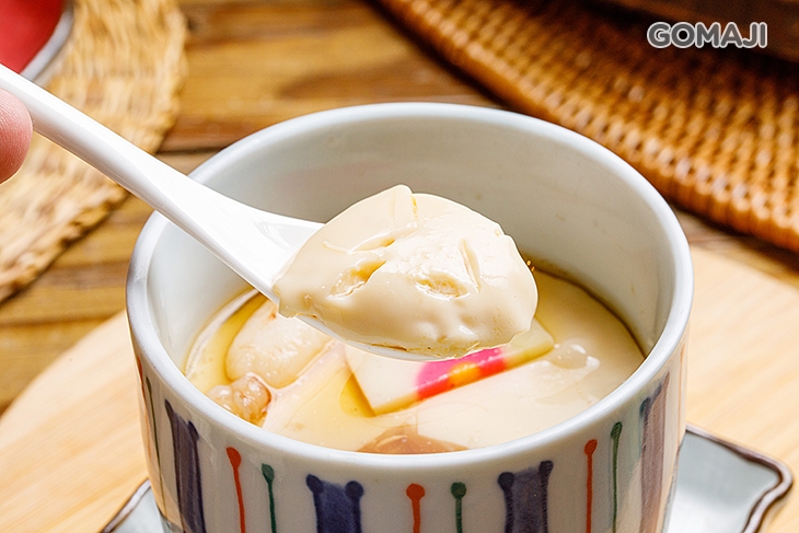 蒸蛋:蟹肉芡蒸蛋