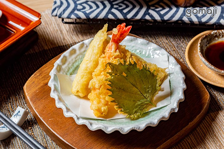 炸蝦白身魚野菜天婦羅