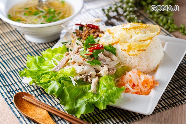 越式拔絲雞肉飯套餐