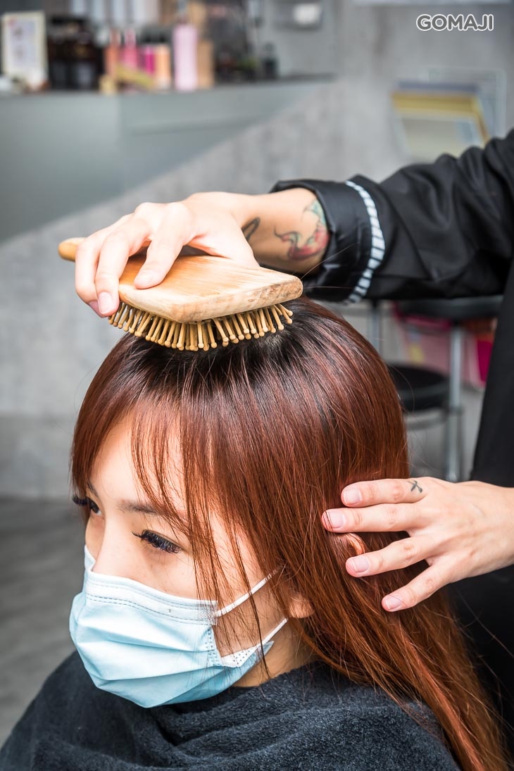 木質按摩梳理循環放鬆舒壓