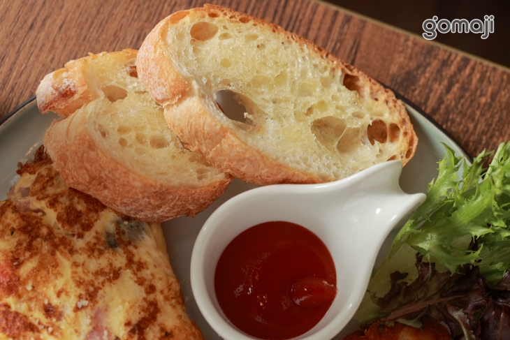 火腿蕃茄起司歐姆蛋捲