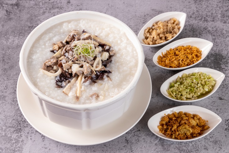 上湯煲鴨粥 
