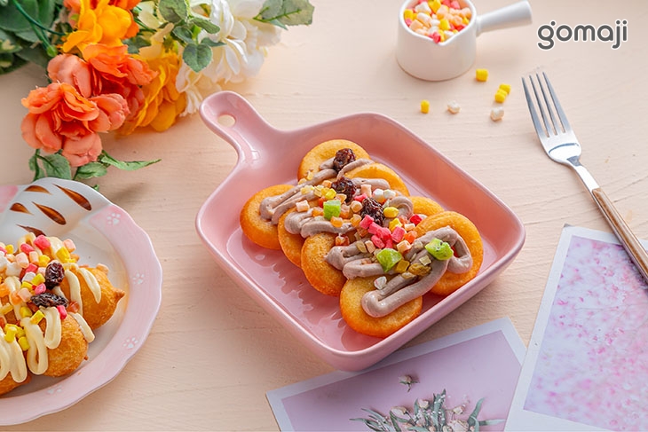 可可卡士達-迷你圈