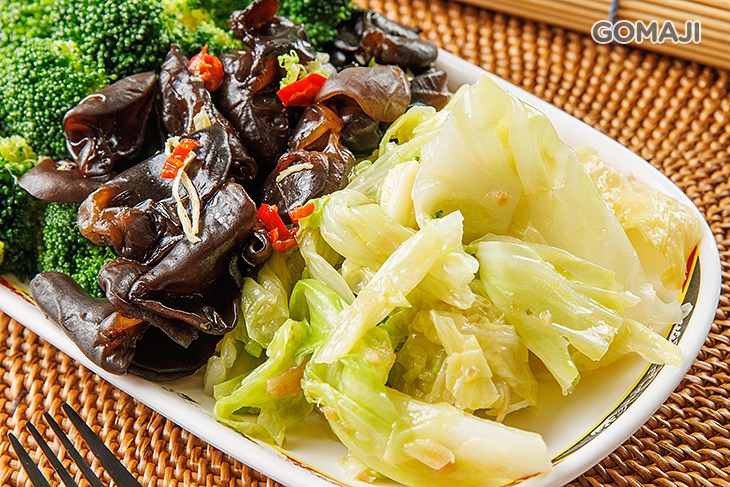 花椰菜 高麗菜 涼拌木耳