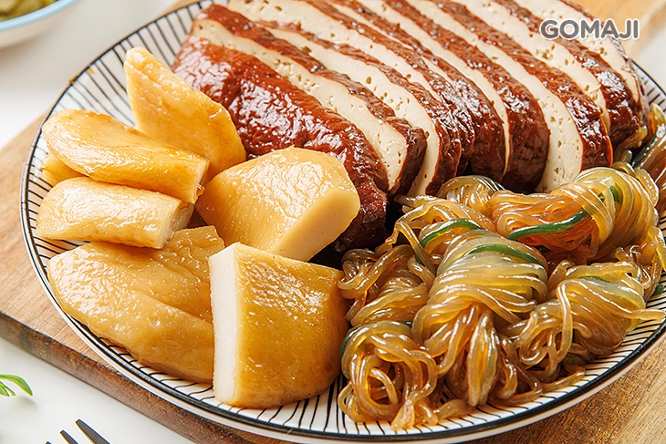 甜不辣 蒟蒻絲 黑豆干