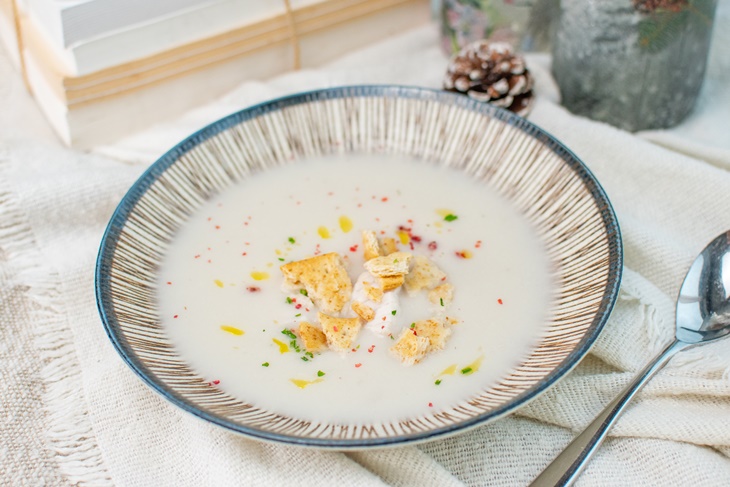 白蘿蔔奶油濃湯/新鮮旗魚