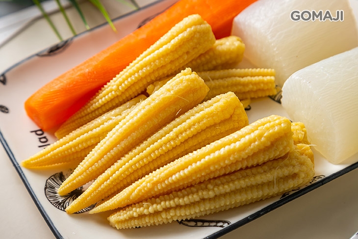 玉米筍/蘿蔔/白蘿蔔