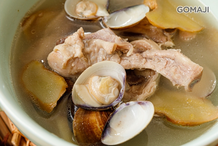 蛤蜊雞湯