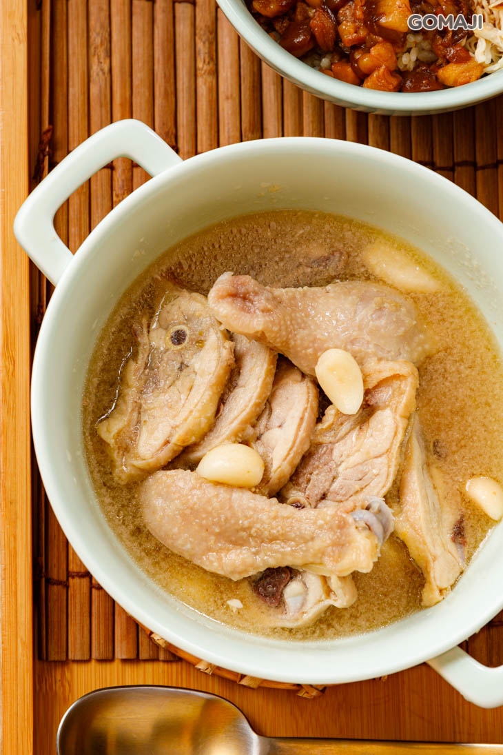 蒜頭雞湯