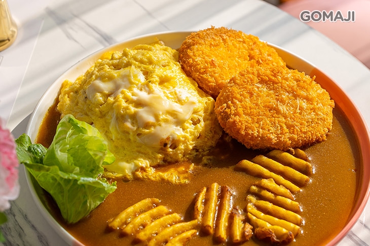 北海道可樂餅咖哩蛋包飯