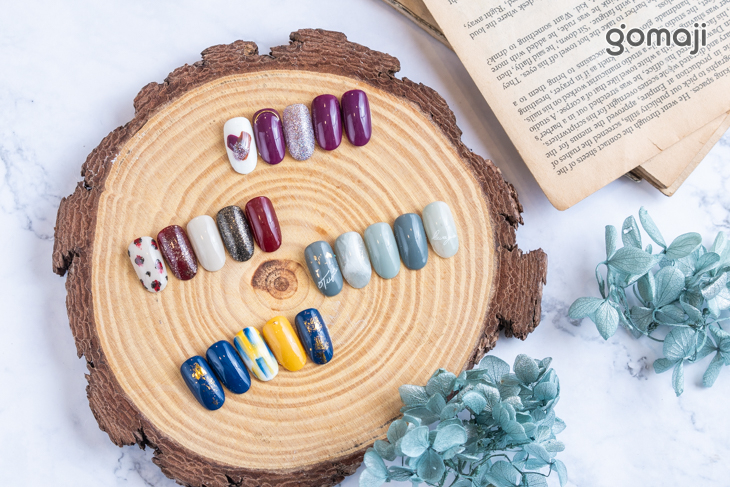 B.Ins風格手部造型凝膠美甲36選1