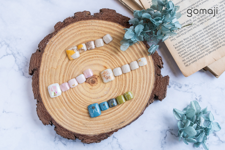 B.Ins風格手部造型凝膠美甲36選1